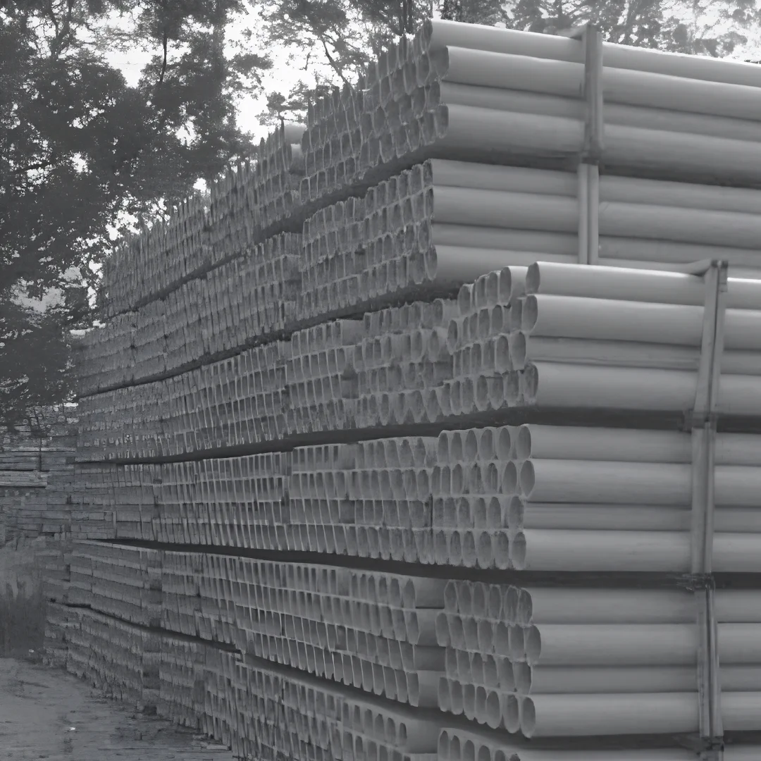 Grey PVC Pipes