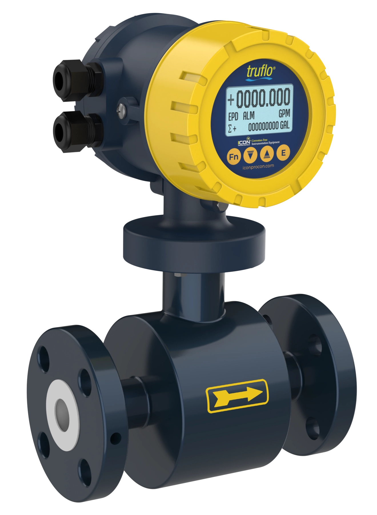 magnetic flow metter mf1000-angle