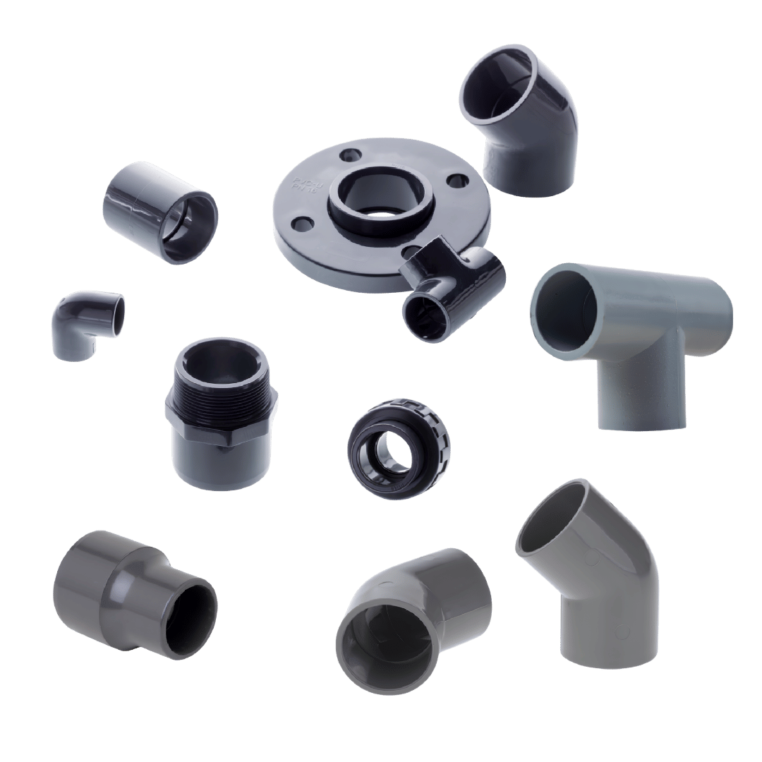 PVC SCH 40 Grey fittings